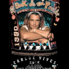 Afiche Carlos Vives Clubflyer Agencia Creativa Square
