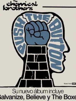 Afiche Chemical Brothers Clubflyer Agencia Creativa Square