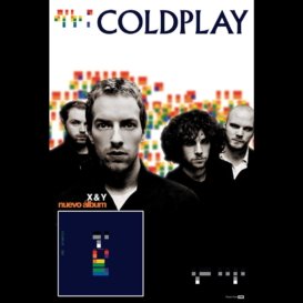 Afiche Coldplay X&Y Clubflyer Agencia Creativa Square