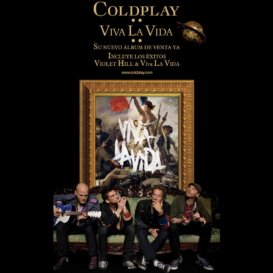 Afiche Coldplay Viva La Vida Clubflyer Agencia Creativa Square