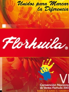 Afiche Convención Florhuila Clubflyer Agencia Creativa Square