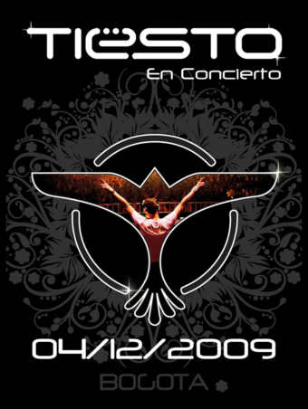 Flyer Tiesto 2009