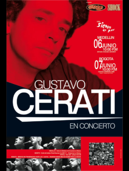 Flyer Gustavo Cerati