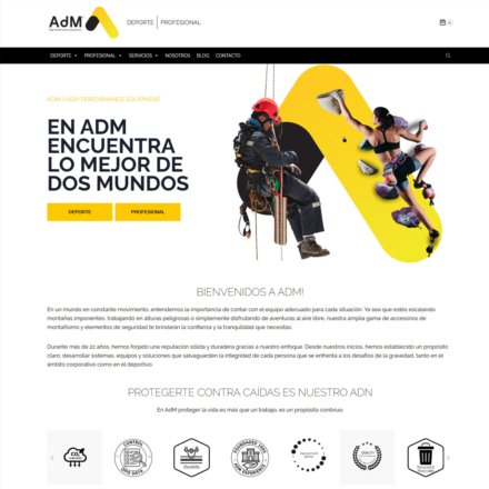 Página Web ADM