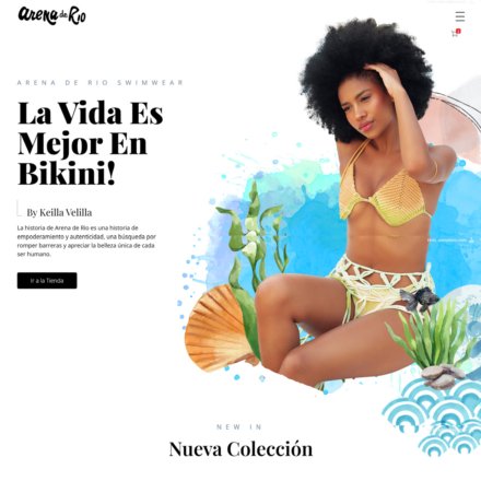 Página Web Arena de Rio